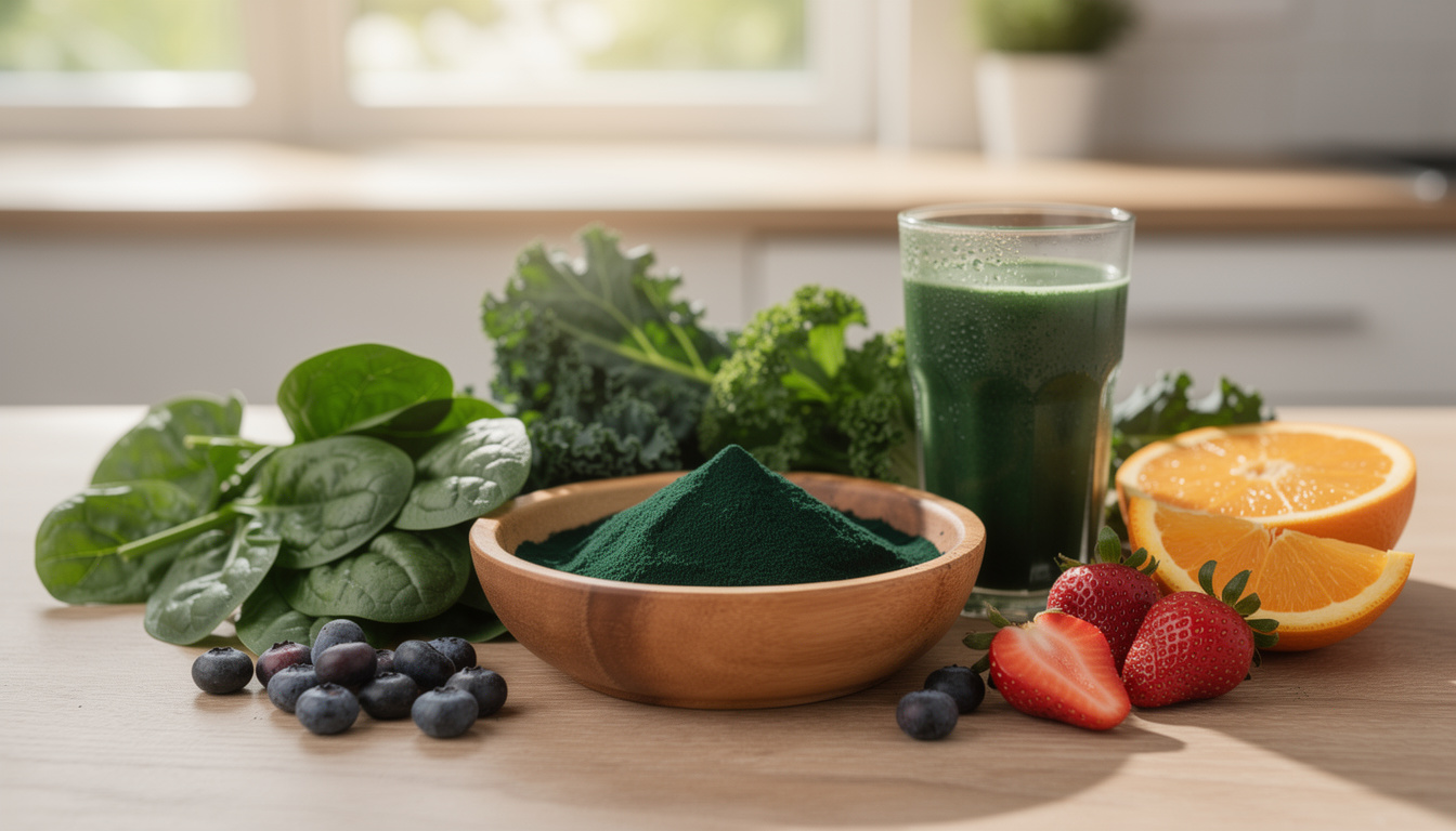 Spiruline Et Chlorella Bio - Complément Alimentaire énergie Et Détox - 2300mg Par Dose - Neuf