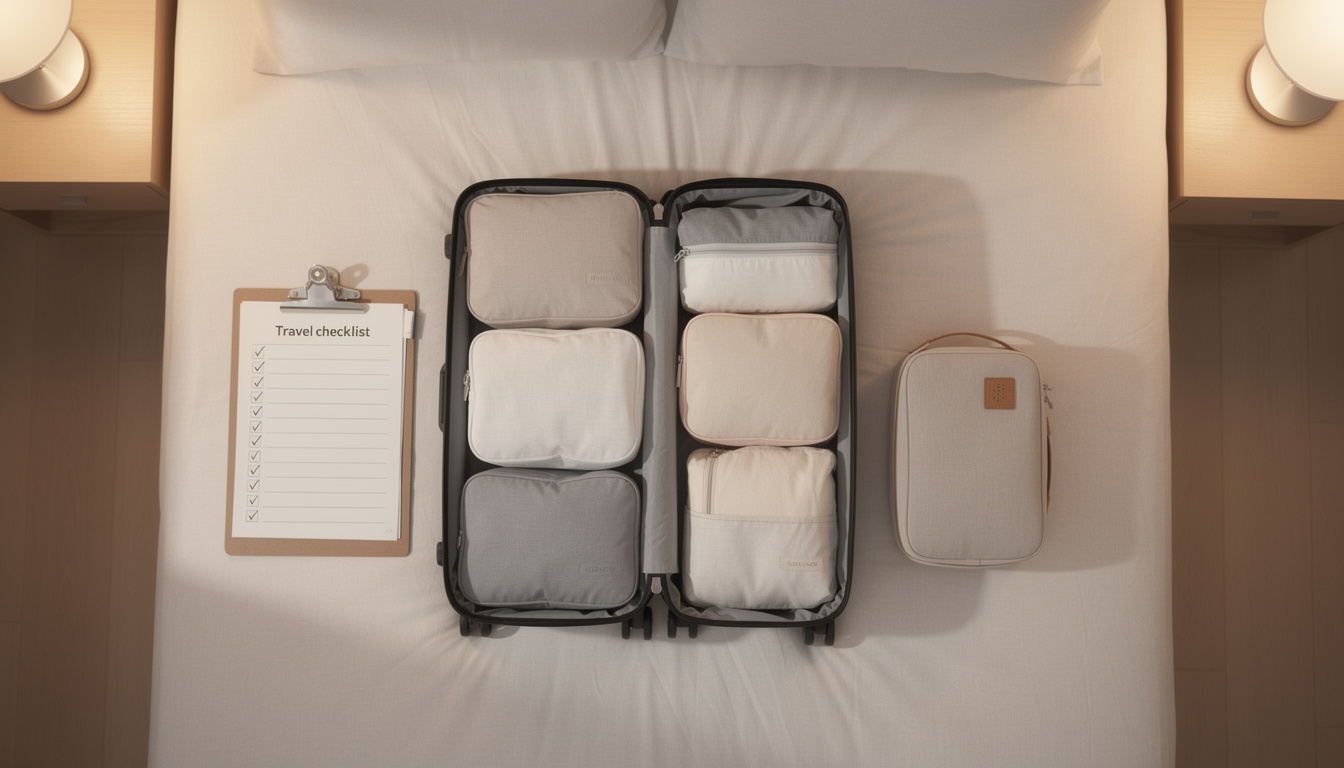 découvrez nos astuces pratiques pour voyager léger sans oublier l'essentiel et profiter pleinement de votre voyage en toute sérénité.