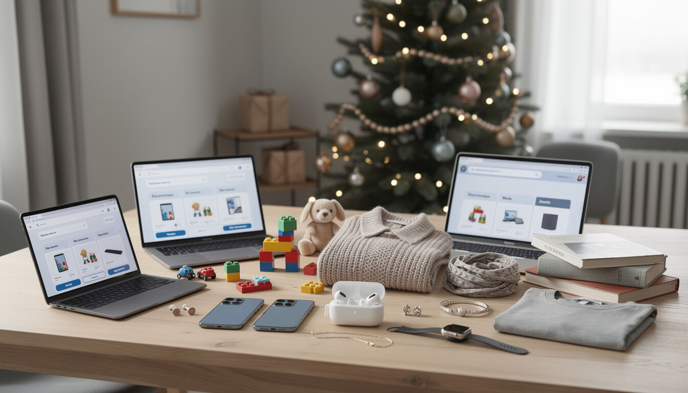 Revente de cadeaux de noël : les meilleures plateformes Découvrez les meilleures plateformes pour revendre vos cadeaux de Noël en 2025 et faites de bonnes affaires tout en donnant une seconde vie à vos présents.
