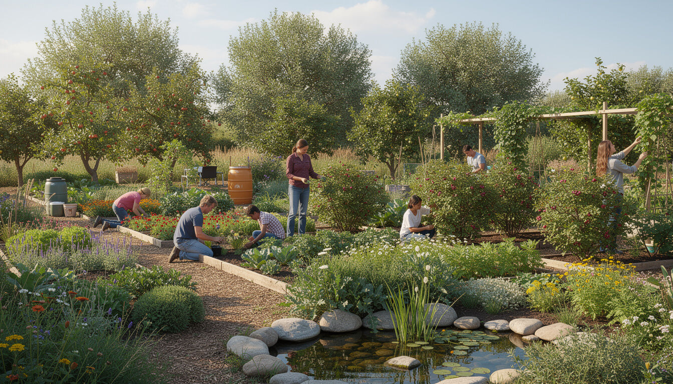 Découvrez ce qu'est la permaculture, ses principes fondamentaux et comment l'appliquer pour créer un jardin durable et respectueux de l'environnement.