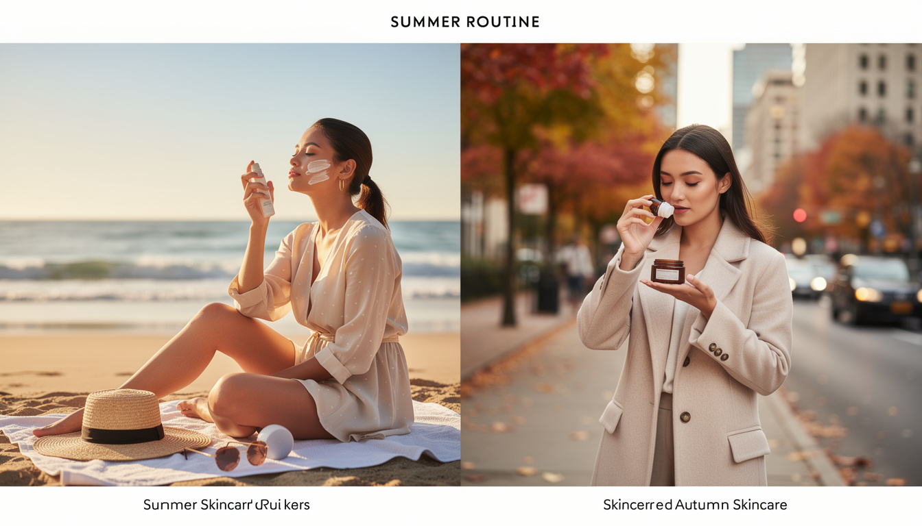 découvrez comment adapter votre routine de soin de la peau en fonction des saisons pour une peau saine, protégée et éclatante toute l'année.