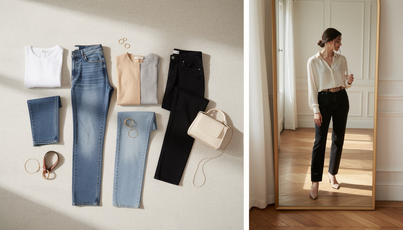 découvrez des idées de tenues tendance et élégantes avec un jean pour femme, parfaites pour toutes les occasions et styles.