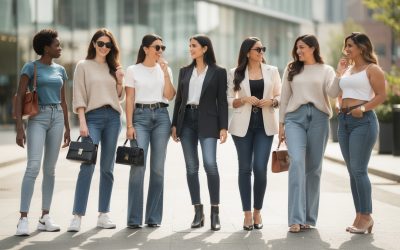 Idées de tenues avec un jean pour femme