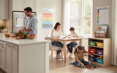 Organisation familiale : astuces pour mieux gérer le quotidien