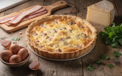 Recette de quiche lorraine facile et rapide