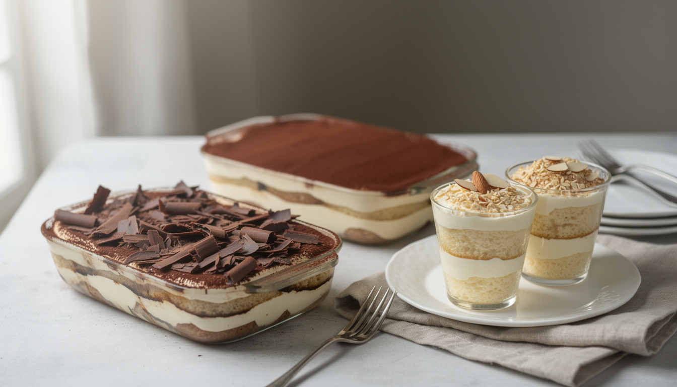 découvrez notre recette de tiramisu classique facile à réaliser, pour un dessert italien gourmand et rapide à préparer.