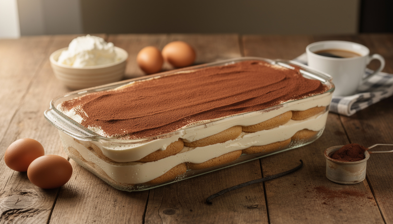 Recette de tiramisu classique facile découvrez notre recette facile de tiramisu classique, un dessert italien délicieux et rapide à préparer pour régaler toute la famille.