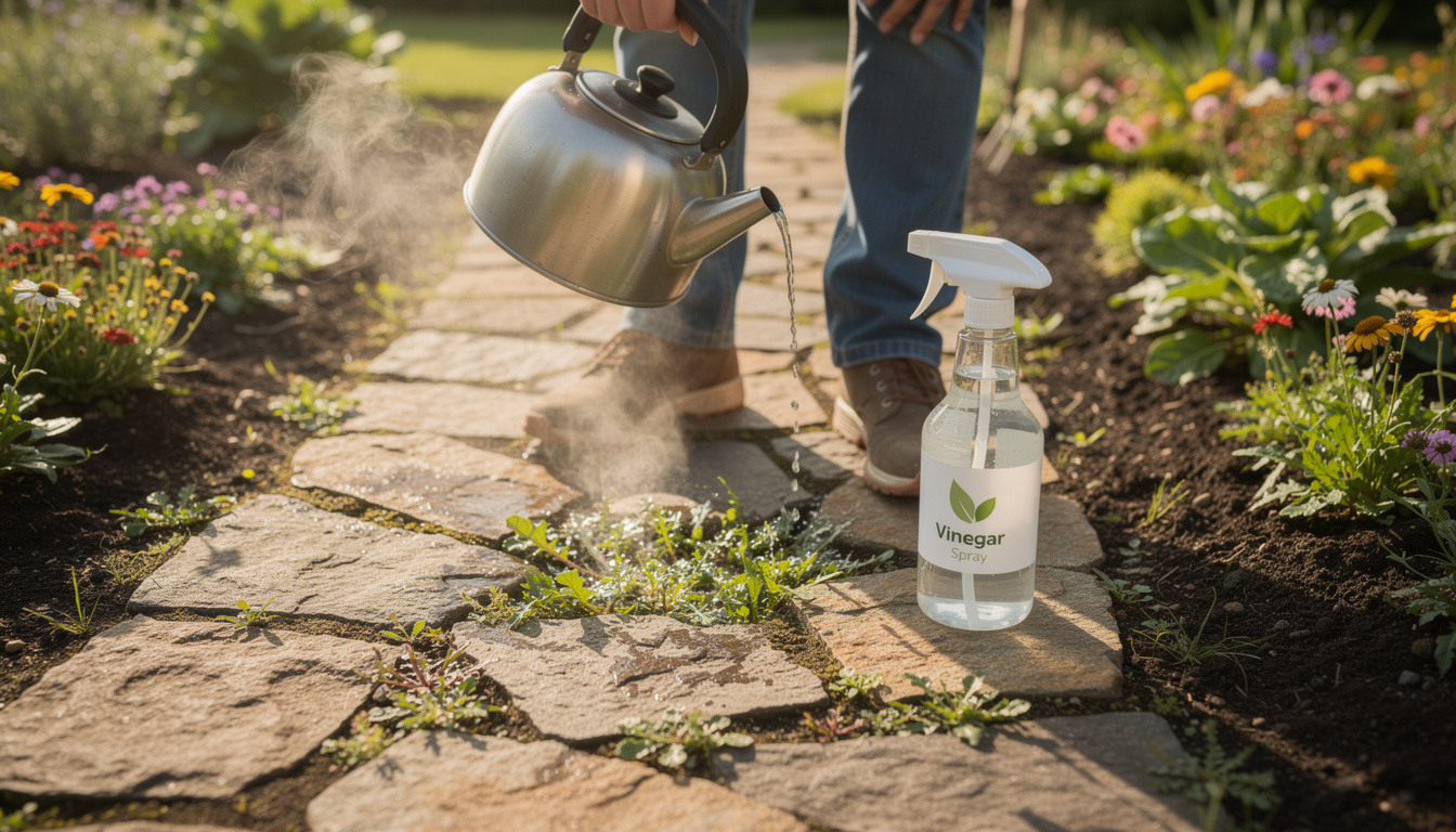 découvrez des solutions naturelles et efficaces pour contrôler les mauvaises herbes sans utiliser de produits chimiques, et préservez la santé de votre jardin.