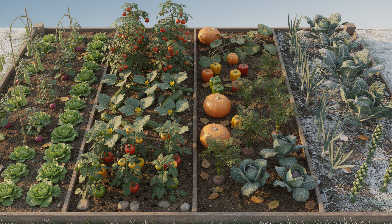 Légumes à planter au potager selon les saisons découvrez quels légumes planter au potager selon les saisons pour une récolte optimale toute l'année. conseils pratiques et astuces de jardinage saisonnier.