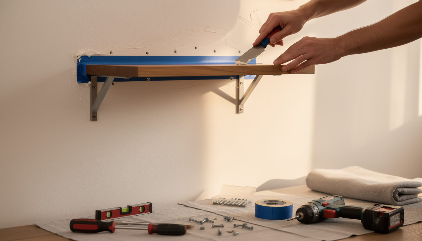 apprenez à poser une étagère murale solidement grâce à notre guide étape par étape, pour un support fiable et une installation sécurisée.
