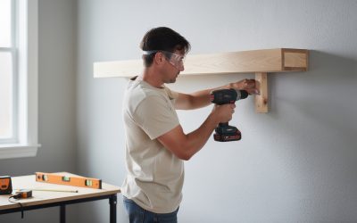 Poser une étagère murale solidement