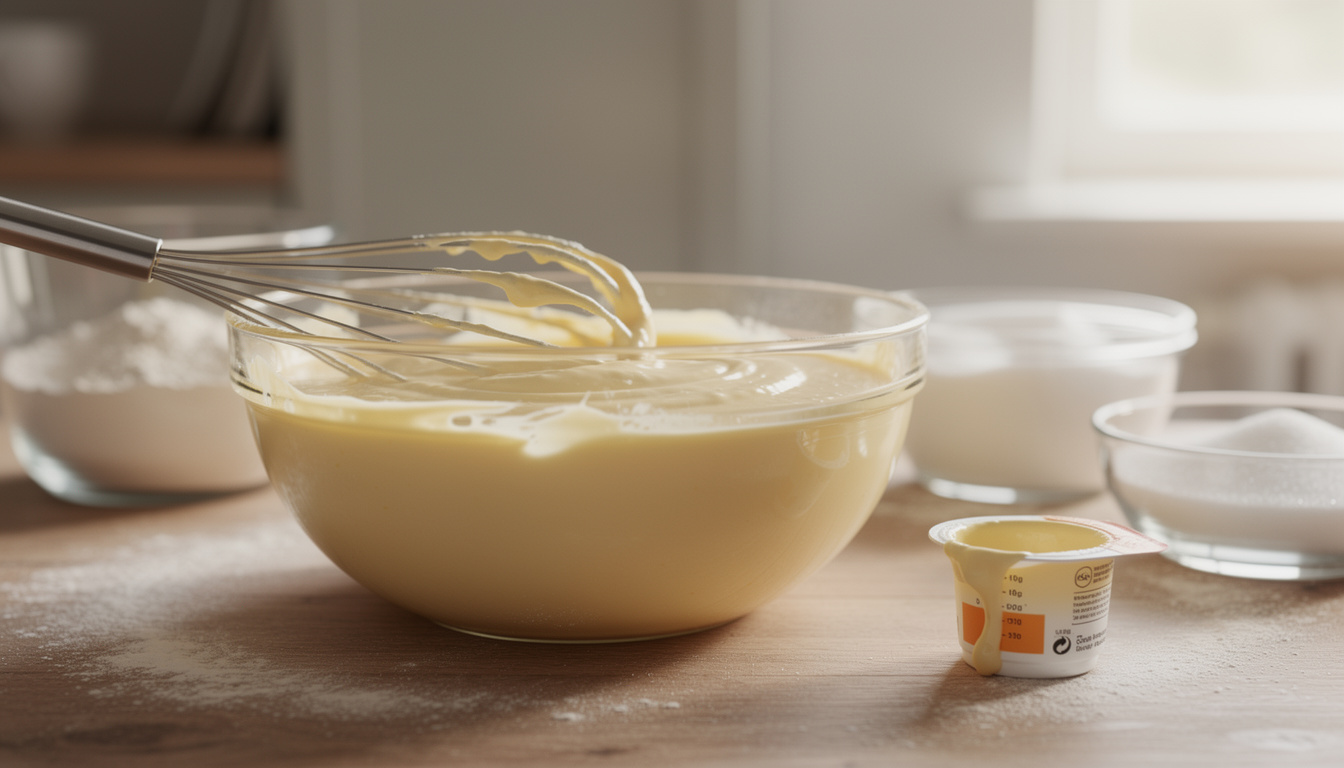 découvrez notre recette facile de gâteau au yaourt, simple et moelleux, idéale pour toutes vos envies de douceur rapide à préparer.