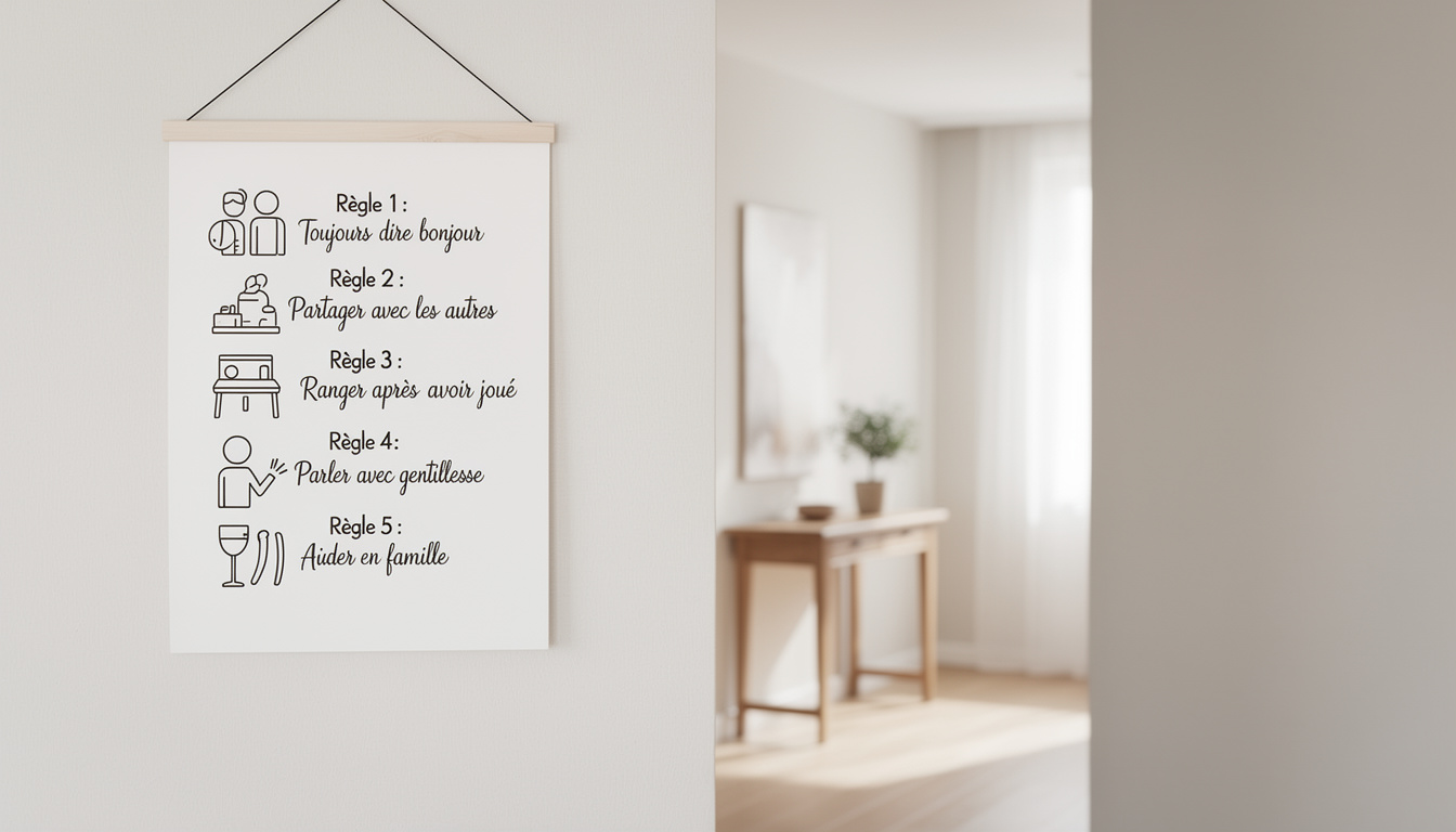 découvrez comment instaurer des règles claires à la maison pour favoriser un environnement harmonieux et respectueux entre tous les membres de la famille.
