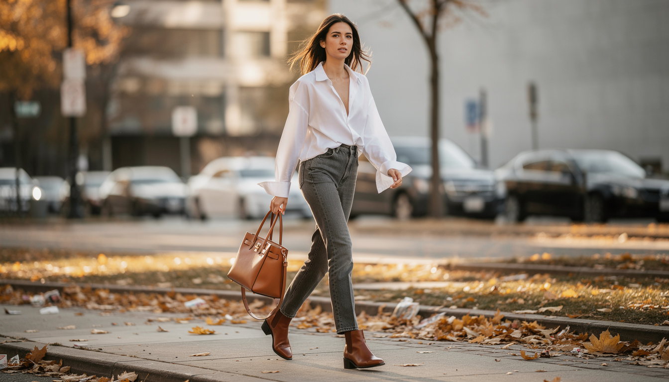 découvrez comment porter une chemise blanche femme avec style grâce à nos conseils mode simples et élégants pour un look chic et intemporel.