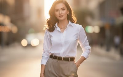 Comment porter une chemise blanche femme avec style