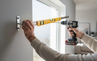 Installer une tringle à rideaux correctement