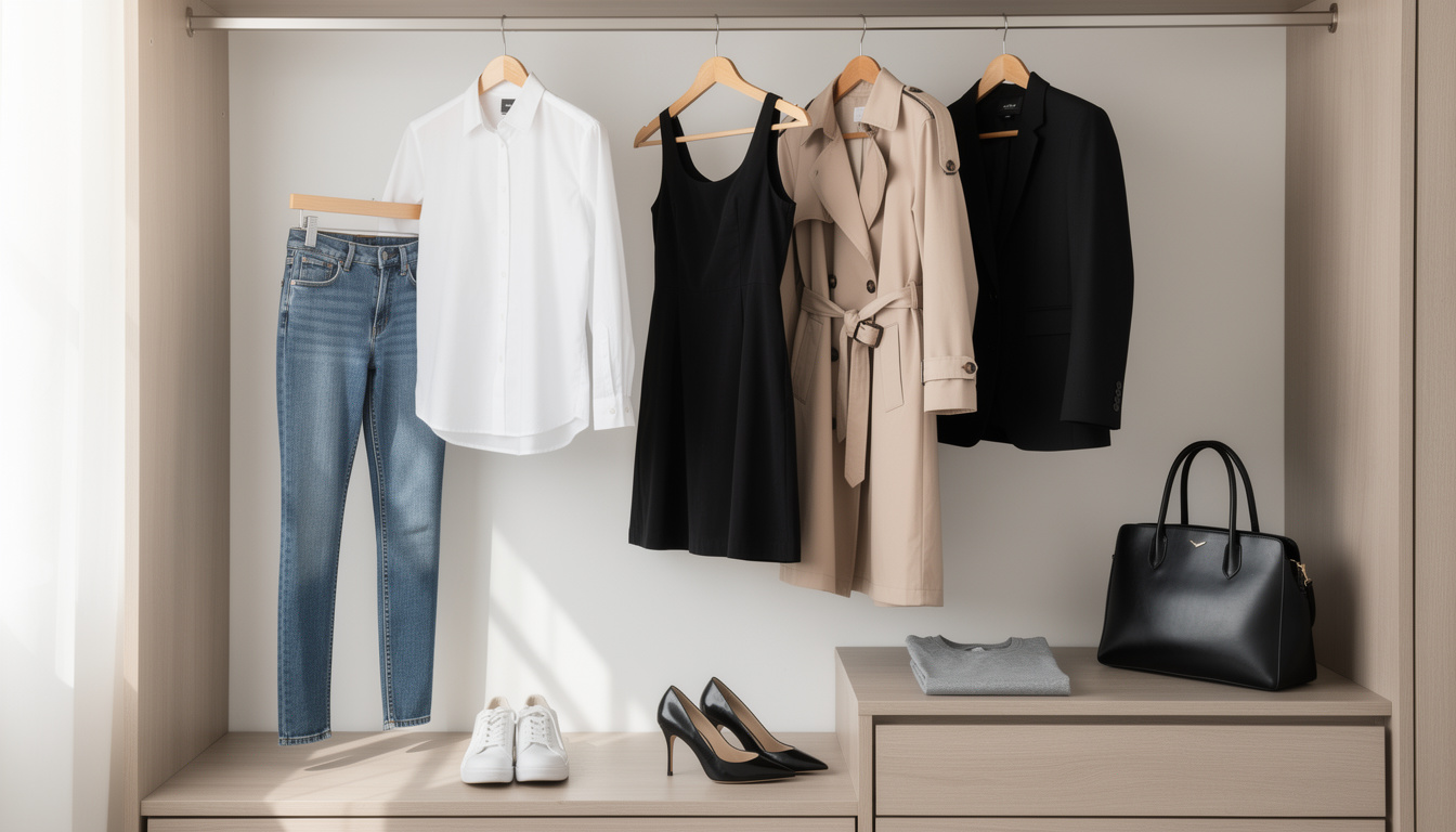 découvrez les basiques indispensables à avoir absolument dans une garde-robe féminine pour un style élégant et intemporel au quotidien.
