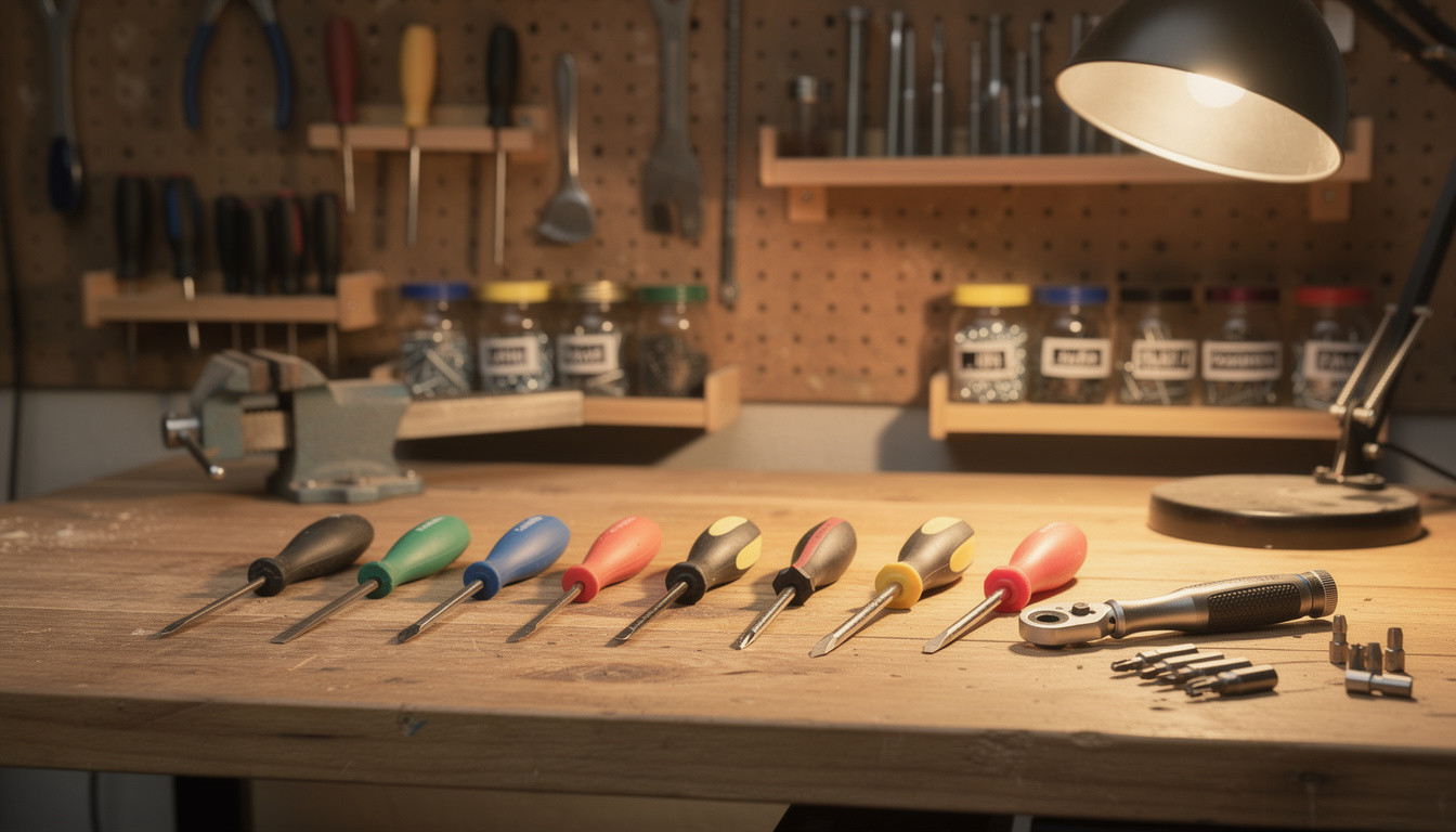 découvrez les différents types de tournevis, leurs caractéristiques et leurs utilisations spécifiques pour choisir l'outil adapté à chaque projet de bricolage ou réparation.