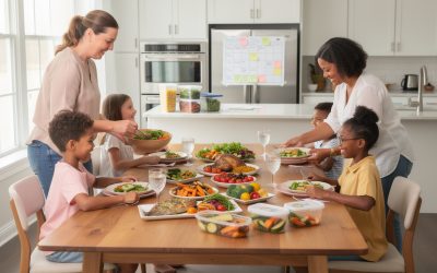 Organisation des repas en famille : conseils pratiques