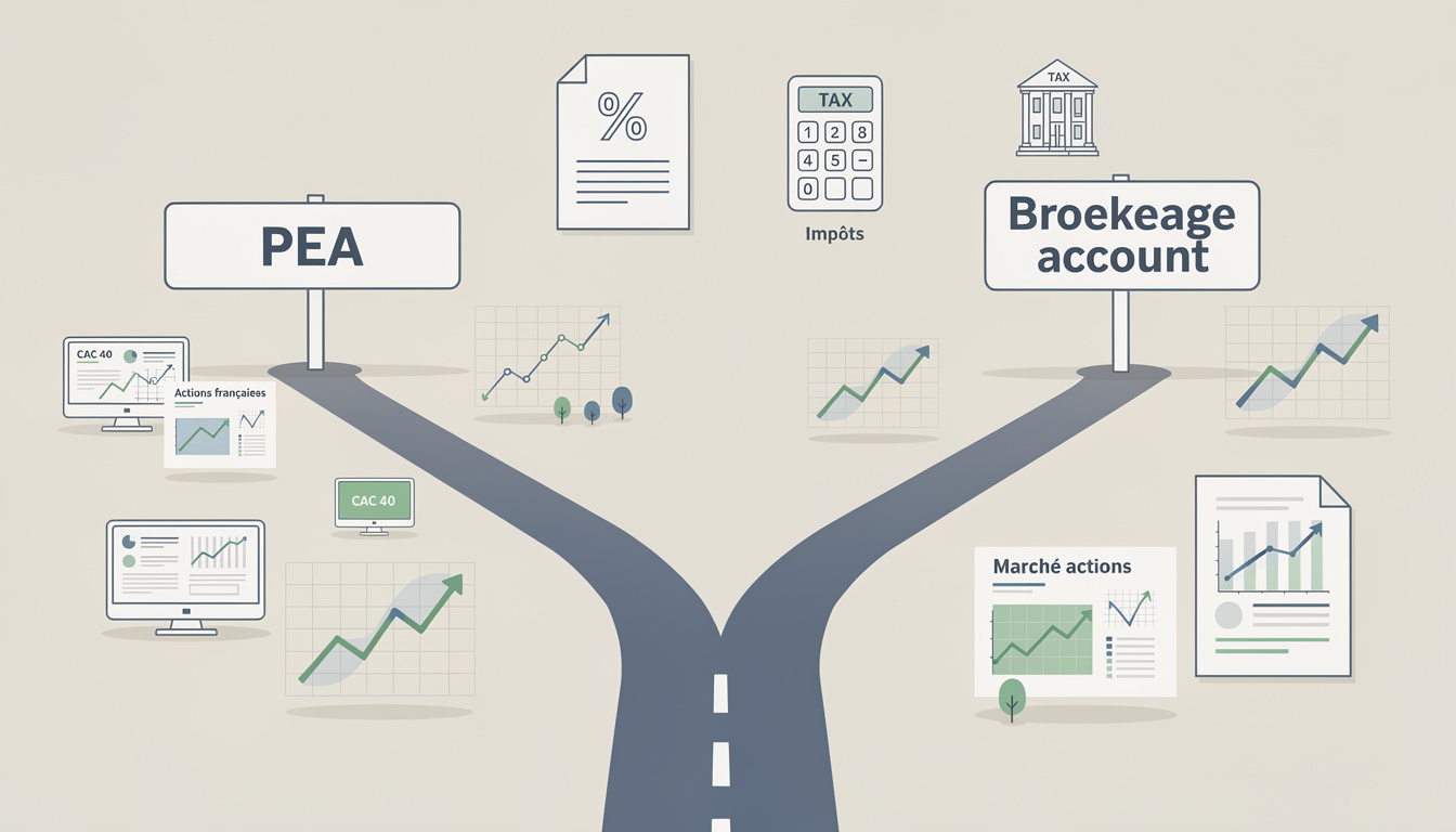 découvrez les différences entre le pea et le compte-titres pour bien choisir votre compte d'investissement en bourse et optimiser vos gains.