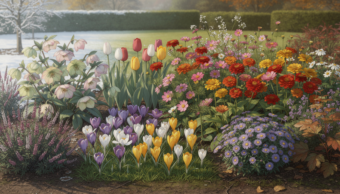 découvrez comment planter des fleurs pour un jardin coloré et éclatant toute l'année grâce à nos conseils pratiques et faciles à suivre.