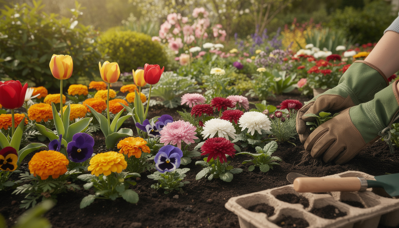 Planter des fleurs pour un jardin coloré toute l’année découvrez comment planter des fleurs pour créer un jardin coloré toute l’année. conseils pratiques et astuces pour un florilège de couleurs saison après saison.