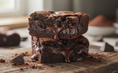 Recette de brownies fondants au chocolat