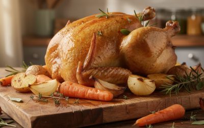 Recette de poulet rôti au four facile