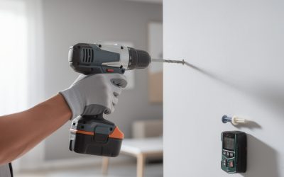Bien utiliser une perceuse sans abîmer le mur