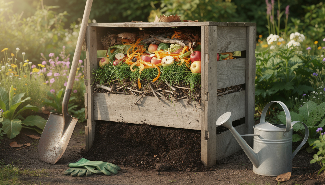 Le compost : fonctionnement et mise en place simple découvrez le compost : son fonctionnement expliqué simplement et des conseils pratiques pour le mettre en place facilement chez vous.