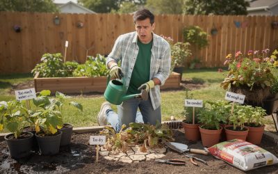 Les erreurs fréquentes des jardiniers débutants