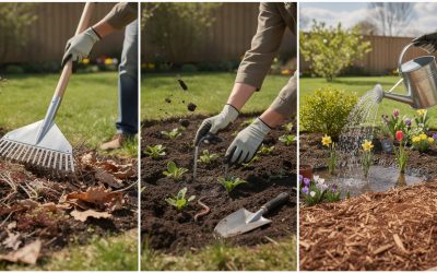 Préparer son jardin au printemps étape par étape