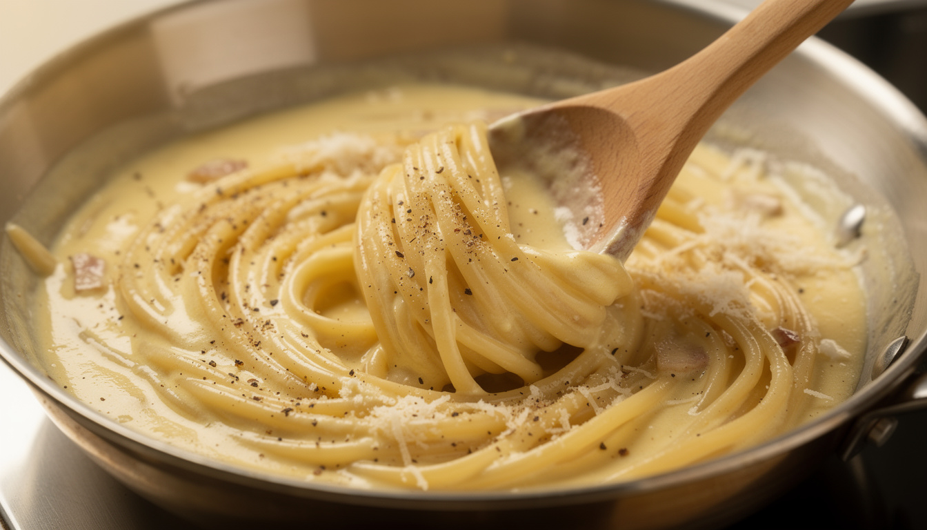 découvrez notre recette facile de pâtes carbonara crémeuses, un plat italien authentique et savoureux à préparer en quelques minutes pour un repas gourmand.