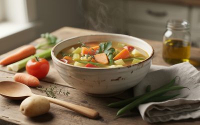 Recette de soupe de légumes maison simple