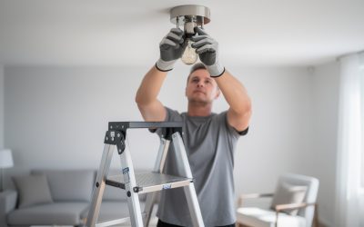 Changer une ampoule ou un luminaire en toute sécurité