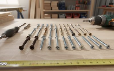 Choisir le bon type de vis selon les travaux
