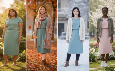Comment porter une robe femme en toute saison