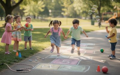 Idées de jeux simples pour occuper les enfants