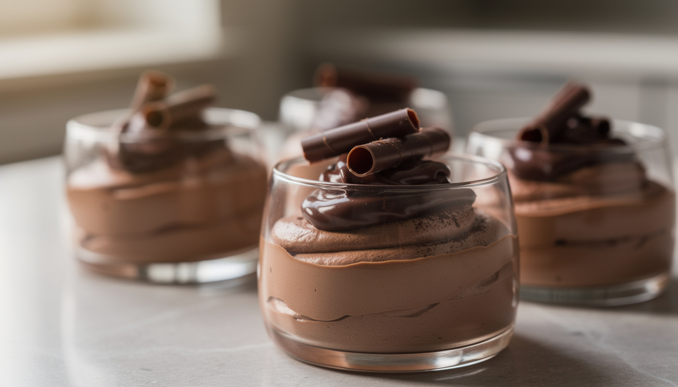 découvrez notre recette facile et rapide de mousse au chocolat onctueuse, idéale pour un dessert gourmand et léger qui ravira vos papilles.