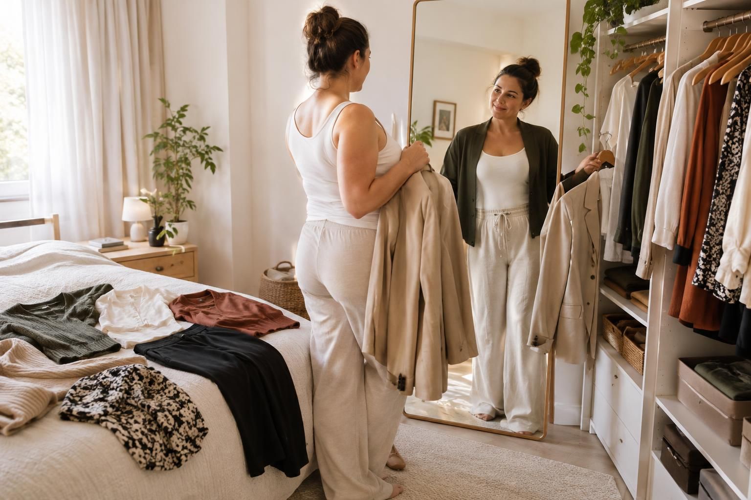 Comment adapter son dressing quand son corps change ? découvrez comment adapter votre dressing aux évolutions de votre corps : choisissez des vêtements confortables, valorisants et faciles à porter à chaque étape.