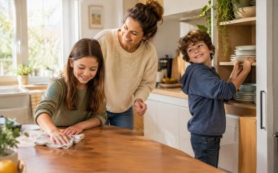 Comment encourager les enfants à participer aux tâches ménagères