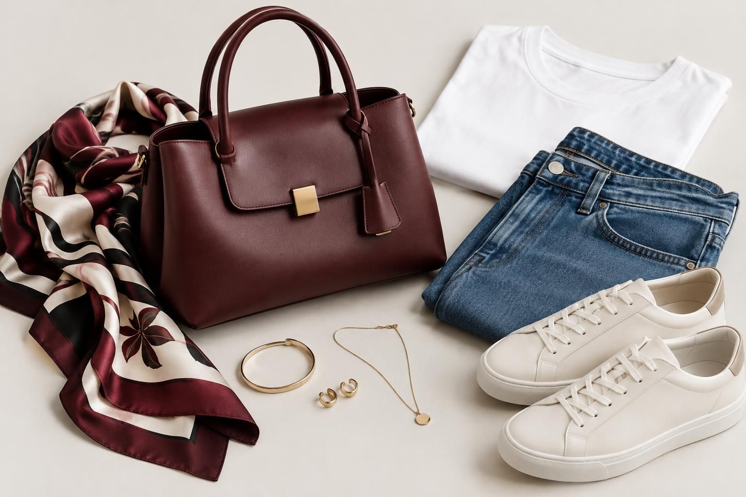 découvrez comment moderniser une tenue basique femme avec des accessoires tendance, des couleurs bien choisies et quelques pièces faciles à associer.