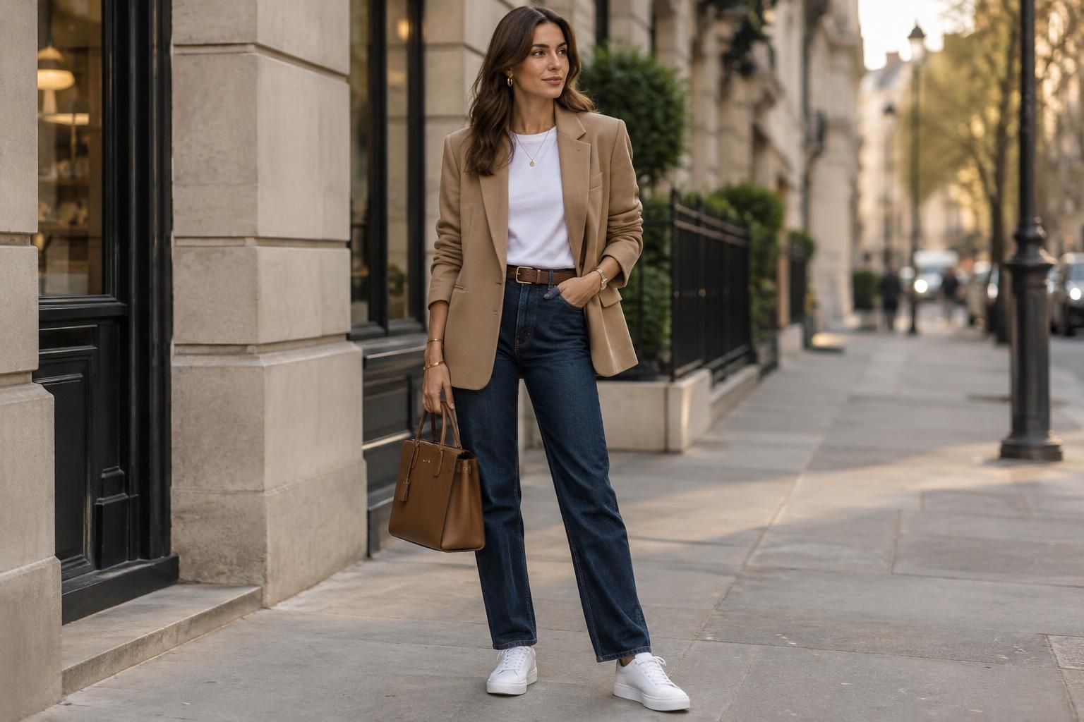Comment moderniser une tenue basique femme découvrez comment moderniser une tenue basique femme avec des accessoires tendance, des superpositions élégantes et quelques astuces faciles à adopter.