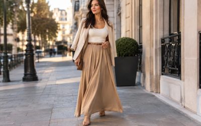 Comment porter une jupe longue femme avec style