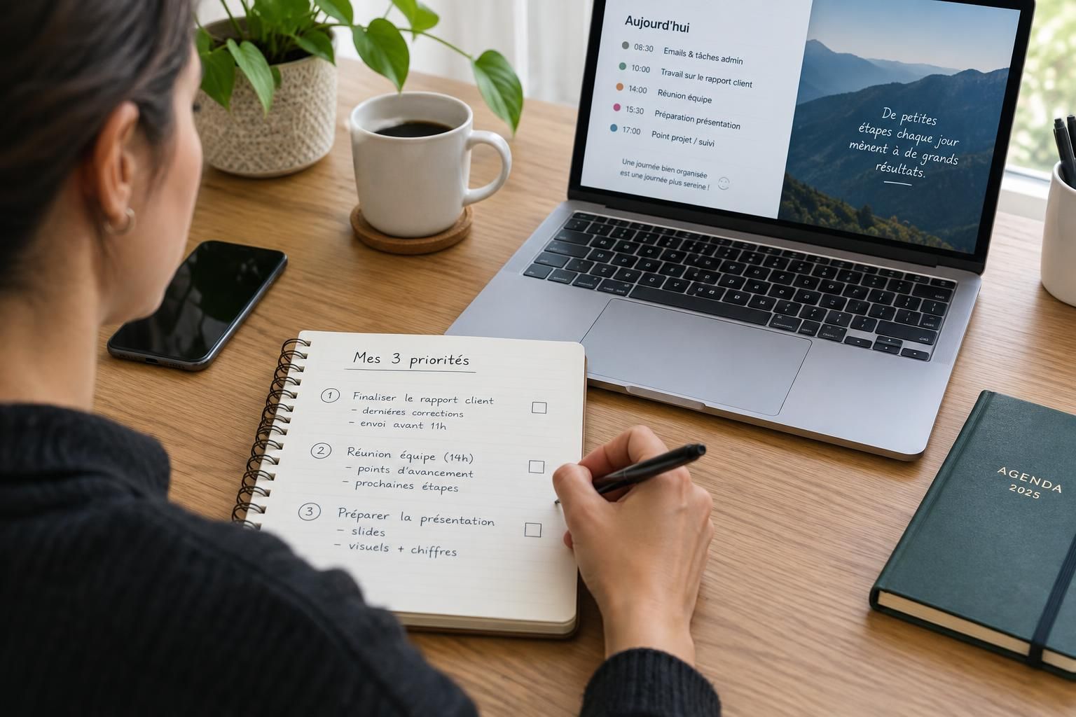 découvrez comment structurer votre journée de télétravail, organiser vos tâches et vos pauses pour rester productif tout en préservant votre équilibre.