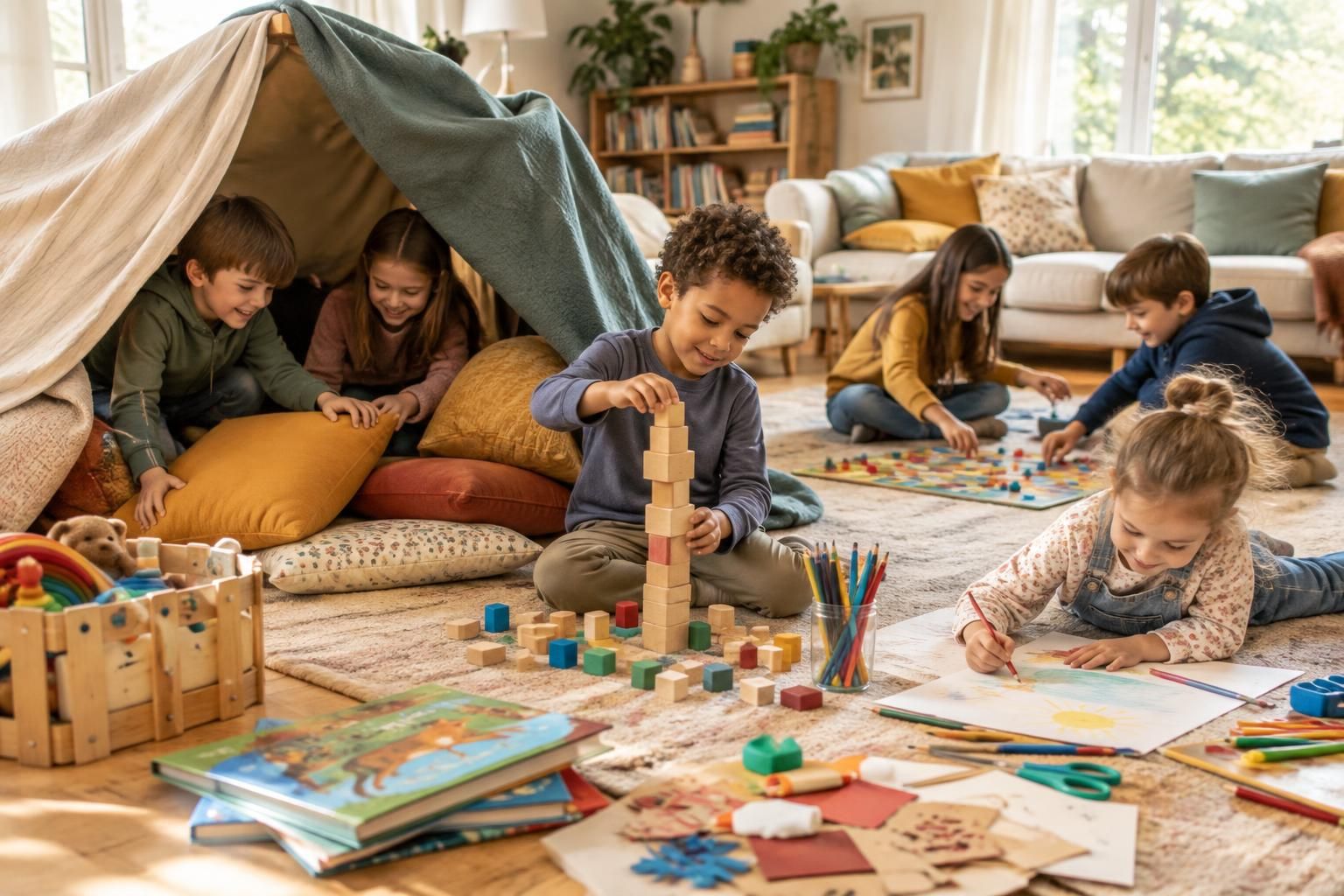 Idées d’activités sans écran pour enfants découvrez des idées d’activités sans écran pour enfants : jeux créatifs, bricolages et moments en plein air pour s’amuser en famille.