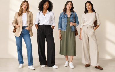 Idées de looks femme simples et tendance
