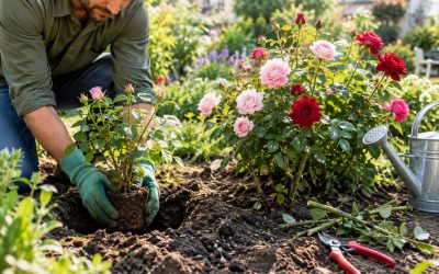 Les rosiers : plantation, entretien et taille