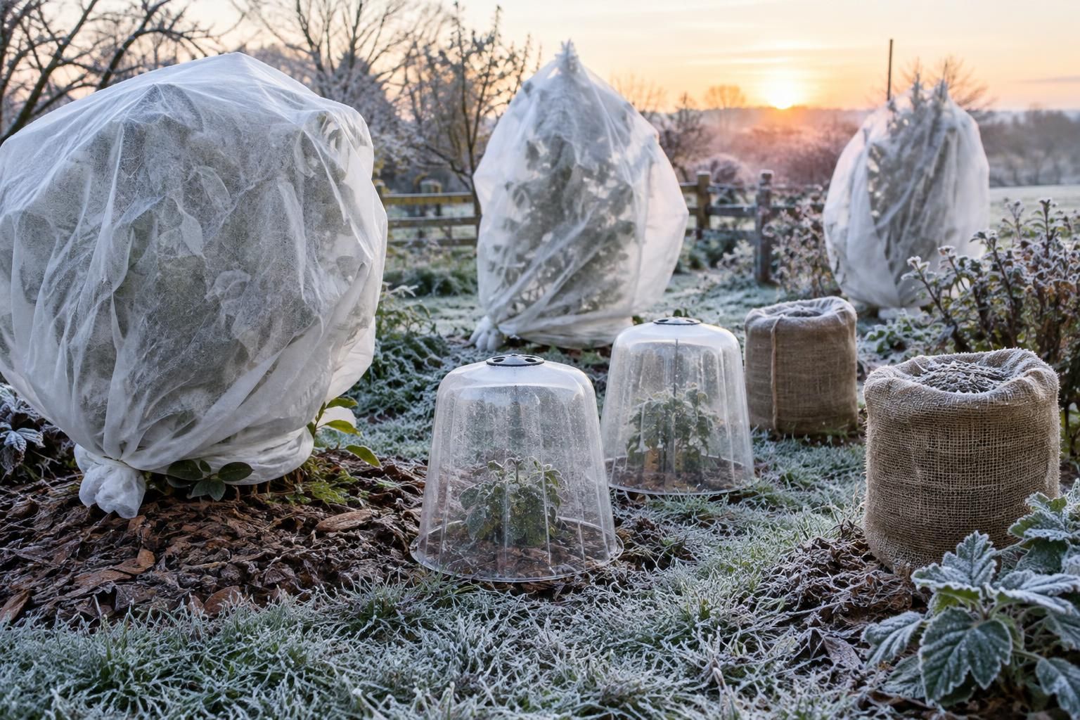 Protection des plantes contre le gel en hiver découvrez comment protéger vos plantes du gel en hiver grâce à des conseils pratiques : voiles d’hivernage, paillage et gestes adaptés à chaque plante.
