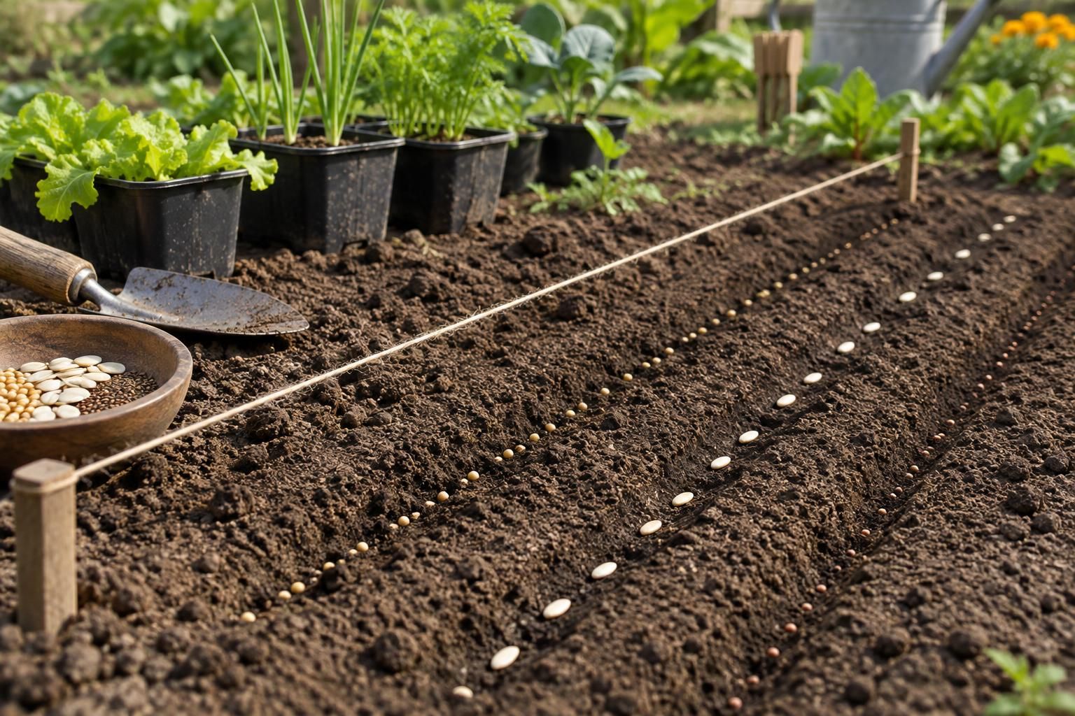 découvrez les techniques de semis au potager : choix des graines, préparation du sol et conseils pratiques pour réussir vos plantations.